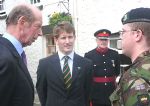 Duke of Kent at Arkells Brewery