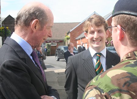 Duke of Kent at Arkells Brewery