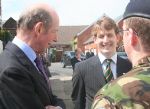 Duke of Kent at Arkells Brewery