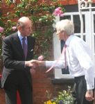 Duke of Kent at Arkells Brewery