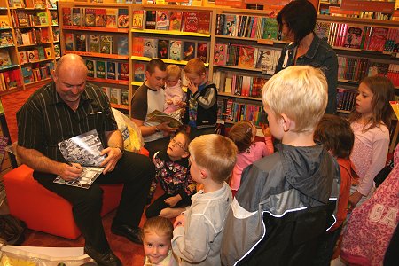 Storysacks storytelling at Borders Swindon