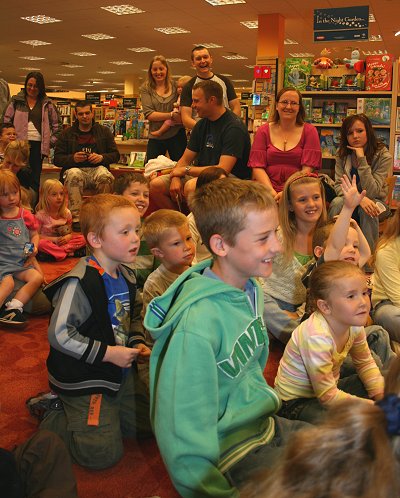 Storysacks storytelling at Borders Swindon