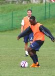 Swindon Town training in Austria