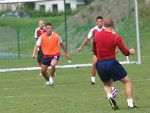 Swindon Town training in Austria