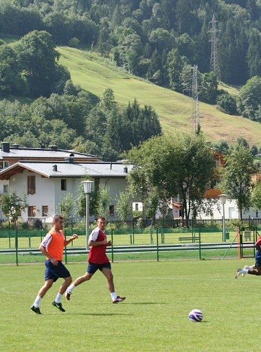 Swindon Town training in Austria