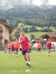 Swindon Town training in Austria