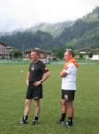 Swindon Town training in Austria