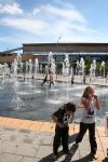 Fountains of fun at Orbital Shopping Park