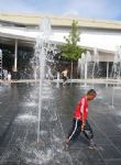 Fountains of fun at Orbital Shopping Park