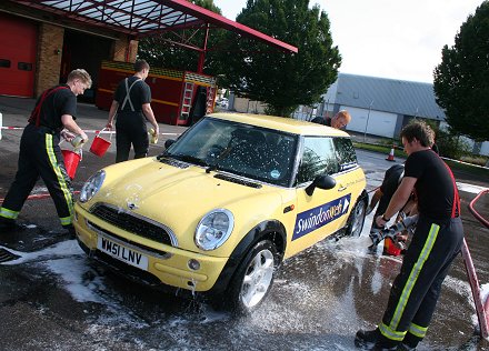 Swindon Fire Station Car Washing Day
