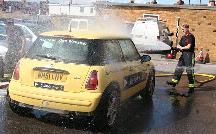 Swindon Fire Station Car Washing Day