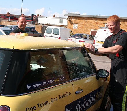 Swindon Fire Station Car Washing Day