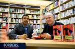 Chris Kamara book signing at Borders