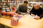 Chris Kamara book signing at Borders