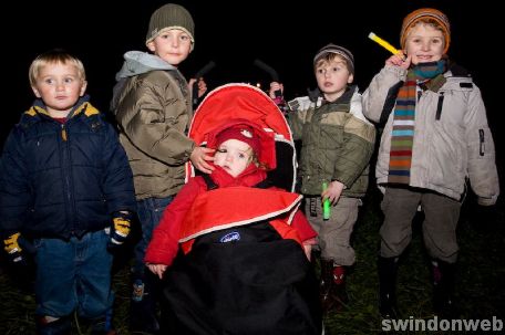 Bonfire night at Roves farm