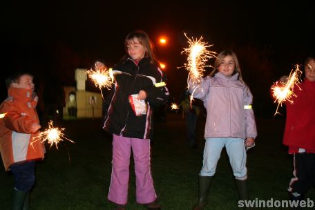 Lower Stratton Service Station Annual Fireworks Party