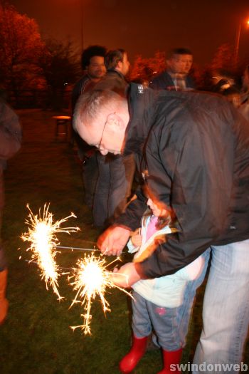 Lower Stratton Service Station Annual Fireworks Party