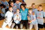 Dame Kelly Holmes in Swindon