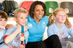 Dame Kelly Holmes in Swindon