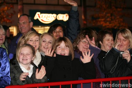 Christmas light switch-on