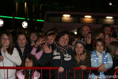 Christmas light switch-on