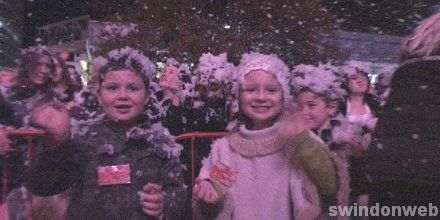 Christmas light switch-on