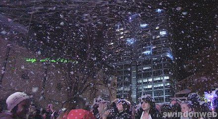 Christmas light switch-on