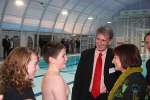 Tessa Jowell opens the new Highworth pool