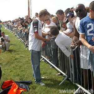 Jenson Button in Swindon