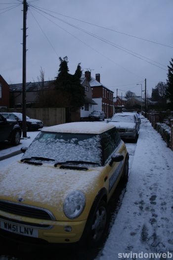 Snow in Swindon