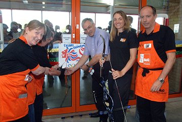 B & Q Opening