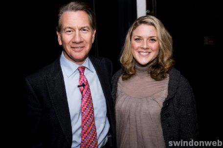 Michael Portillo at the Arts Centre in Swindon
