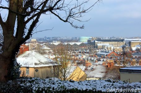 Snow in Swindon