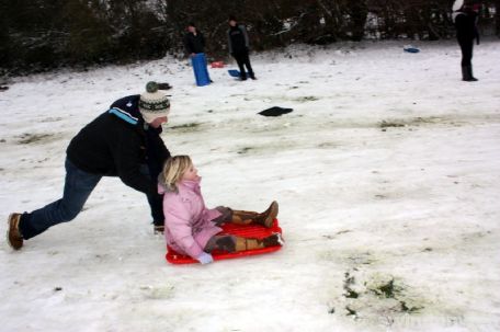 Snow in Swindon