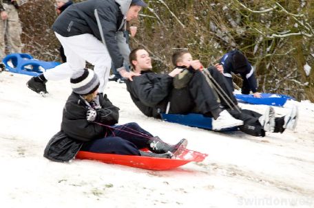 Snow in Coate Water