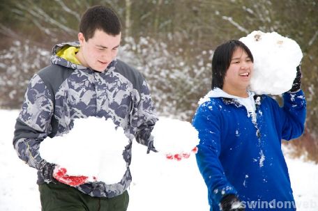 Snow in Coate Water