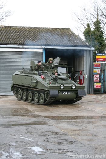 Tanks in Swindon