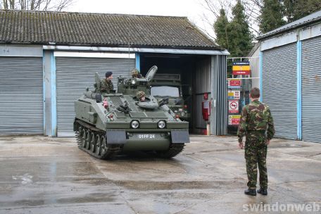 Tanks in Swindon