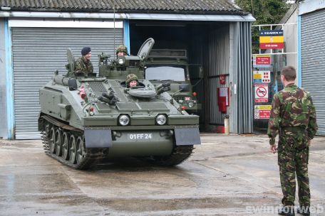 Tanks in Swindon