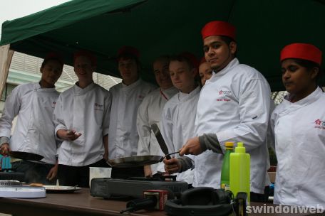 Pancake Day in Swindon