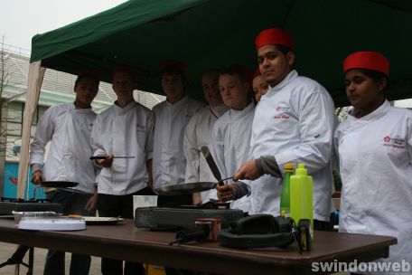 Pancake Day in Swindon
