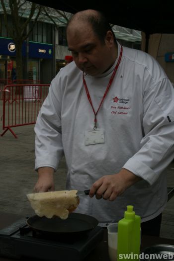 Pancake Day in Swindon