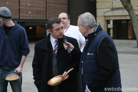 Pancake Day in Swindon