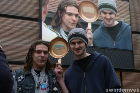 Pancake Day in Swindon