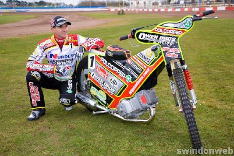 Swindon Speedway launch 2009