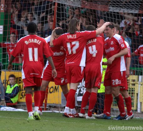 Swindon 3 Hereford 0