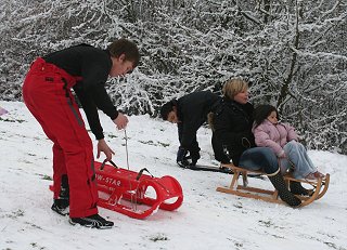 Snow time Swindon 2007