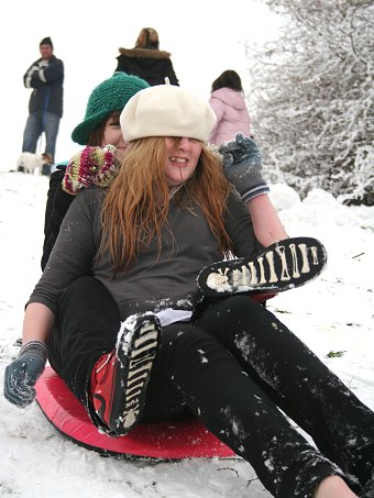 Snow time Swindon 2007