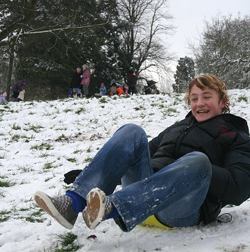 Snow time Swindon 2007