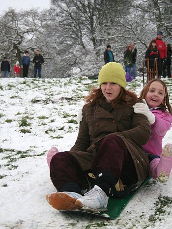 Snow time Swindon 2007